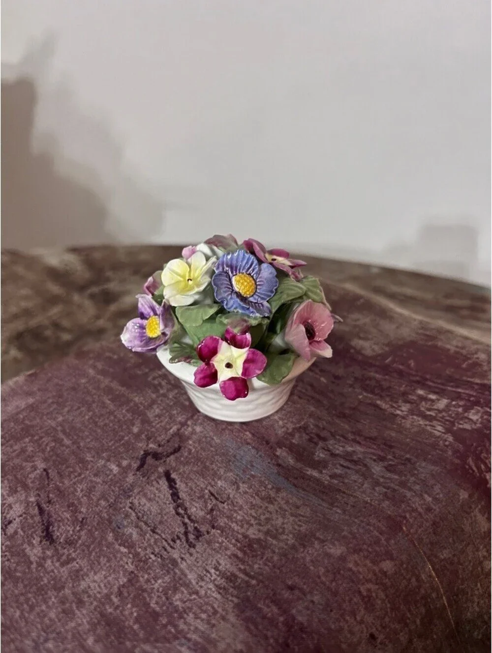 Vintage Aynsley English Bone China Flower Bouquet. Perfect College Daughter Gift